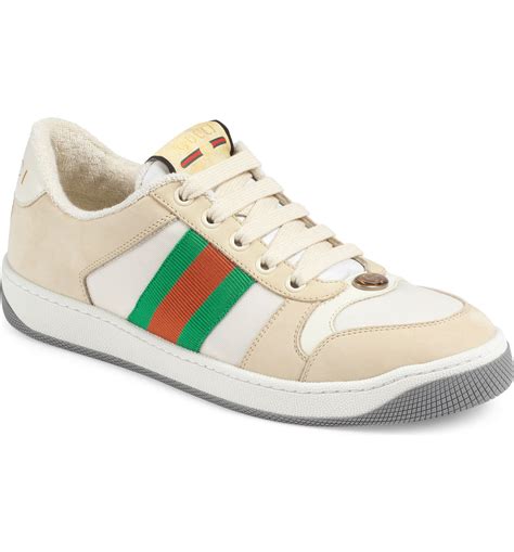 gucci screener sneaker sale|gucci screener low top sneakers.